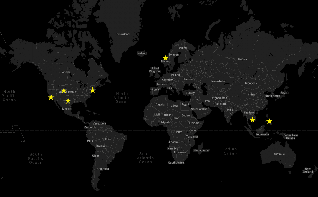 AtomPay map locations people